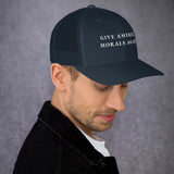 "Give America Morals Again" Structured Cap (Partial Mesh)